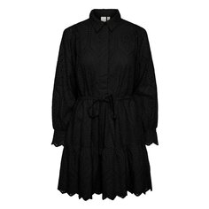 Короткое платье Yas Holi Long Sleeve, черный Y.A.S