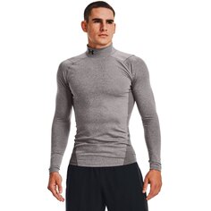 Футболка с длинным рукавом Under Armour ColdGear Armour Comp Mock, серый