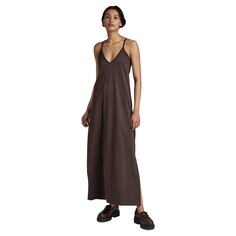 Платье без рукавов G-Star Slip, коричневый