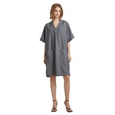 Короткое платье G-Star Comfy Tunic Short Sleeve, серый