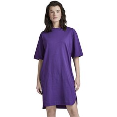 Платье с коротким рукавом G-Star Boxy U, фиолетовый