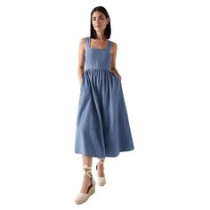 Длинное платье Salsa Jeans 21006990, синий
