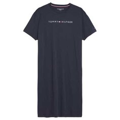 Короткое платье Tommy Hilfiger Roun Neck, синий