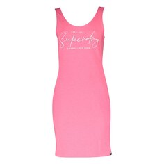 Короткое платье Superdry Mini Graphic Bodycon, розовый