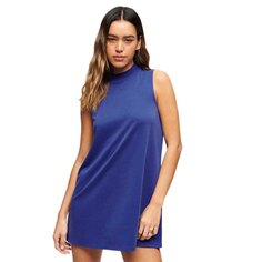 Короткое платье Superdry A-Line Sleeveless, синий