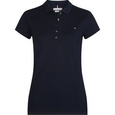 Поло с коротким рукавом Tommy Hilfiger Heritage Slim, черный