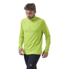 Футболка Odlo Essential Ceramiwarm Half Zip, зеленый