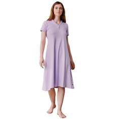 Платье миди Redgreen Doria Short Sleeve, фиолетовый