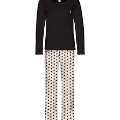 Пижамный комплект Calvin Klein Long Sleeve, черный