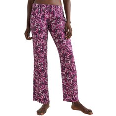 Пижамные брюки Tommy Hilfiger Woven Print, фиолетовый