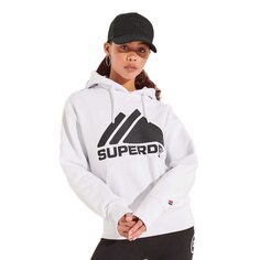 Худи Superdry Mountain Sport Mono, белый