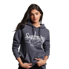 Худи Superdry Vintage Merch Store, серый