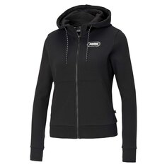 Толстовка Puma Rebel Full Zip, черный