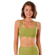 Топ бикини Rip Curl Premium Surf Dd Crop, зеленый