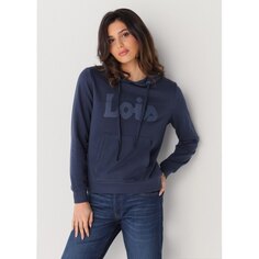 Худи Lois Jeans 135257-46439-2220 Logo, синий