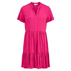 Короткое платье Vila Paya V Short Sleeve, розовый