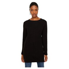 Платье Noisy May Siesta Long Sleeve O Neck Knit, черный