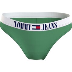 Стринги Tommy Jeans UW0UW04451, зеленый