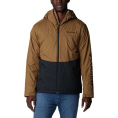 Куртка Columbia Point Park Full Zip Rain, коричневый