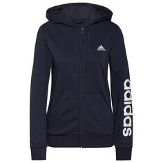 Толстовка adidas Sportswear Linear FT Full Zip, синий