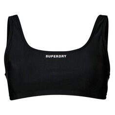 Купальник Superdry Code Essential Bikini Top, черный