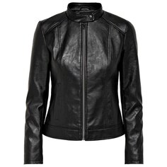 Куртка Jdy Emily Faux Leather, черный