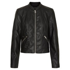 Куртка Vero Moda Khloefavo Leather, черный