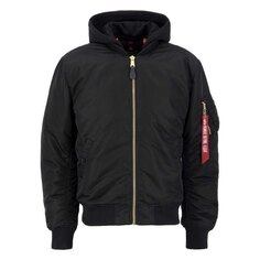 Куртка Alpha Industries MA-1 ZH Back Emb, черный