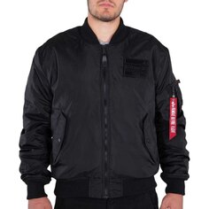 Куртка Alpha Industries MA-1 FLC Reversible, черный