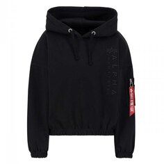 Худи Alpha Industries Emb Os, черный