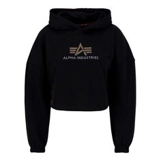 Худи Alpha Industries Crystal Cos, черный