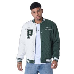 Куртка Project X Paris Oversized Varsity, зеленый