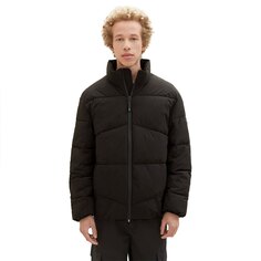 Куртка Tom Tailor 1037388 Relaxed Stand-Up Puffer, черный