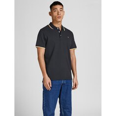 Поло с коротким рукавом Jack &amp; Jones Bluwin, черный