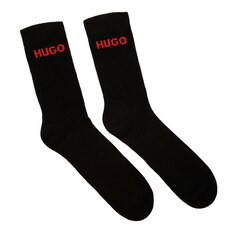 Носки HUGO Qs Rib Logo Cc 10254399 6 шт, черный