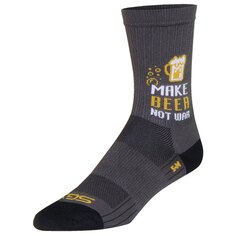 Носки Sockguy Beer Not War SGX 6´´, серый