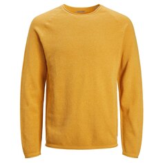 Свитер Jack &amp; Jones Hill Knit Crew, желтый