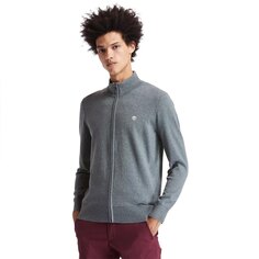 Свитер Timberland Williams River Cotton Regular Full Zip, серый