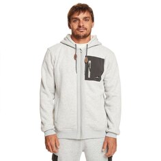 Толстовка Quiksilver Out There Full Zip, белый