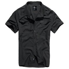 Рубашка с коротким рукавом Brandit Roadstar, черный