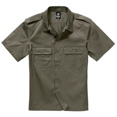 Рубашка с коротким рукавом Brandit US, зеленый