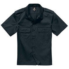 Рубашка с коротким рукавом Brandit US, черный