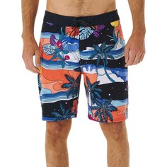 Шорты для плавания Rip Curl Mirage Postcards, черный