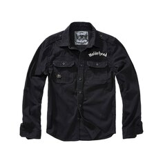 Рубашка с длинным рукавом Brandit Motörhead Vintage, черный