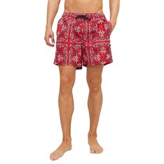 Шорты для плавания Jack &amp; Jones Jpstfiji Bandana, красный