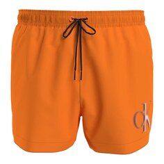 Шорты для плавания Calvin Klein KM0KM00801, оранжевый