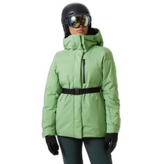 Куртка Helly Hansen Nora Long Puffy, зеленый