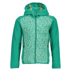 Куртка CMP 39H7895 Fix Hooded Fleece, зеленый