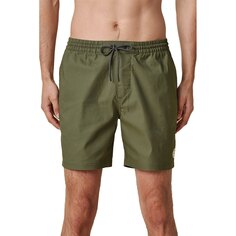 Шорты для плавания Globe Clean Swell Poolshort, зеленый