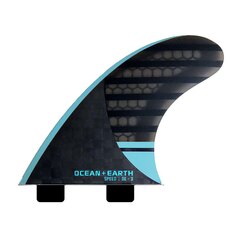 Киль для серфинга Ocean &amp; Earth OE3 Speed Dual Tab, синий